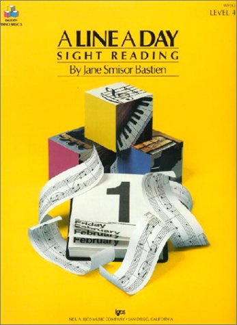 A Line A Day Sight Reading Level 4 Pf von Neil A. Kjos Music Company